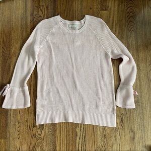 LOFT Light Pink Sweater Size L
